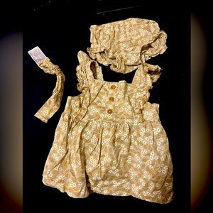 Baby girl dresses 7 used 3 times for most 0-3